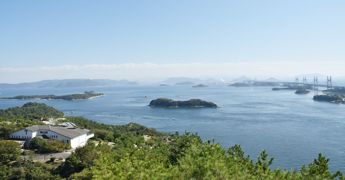下津井から見た松島