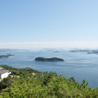下津井から見た松島
