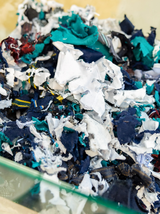 リサイクル用繊維