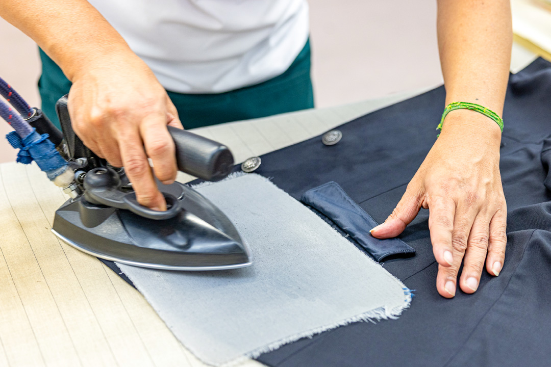 アイロンがけしてリユース