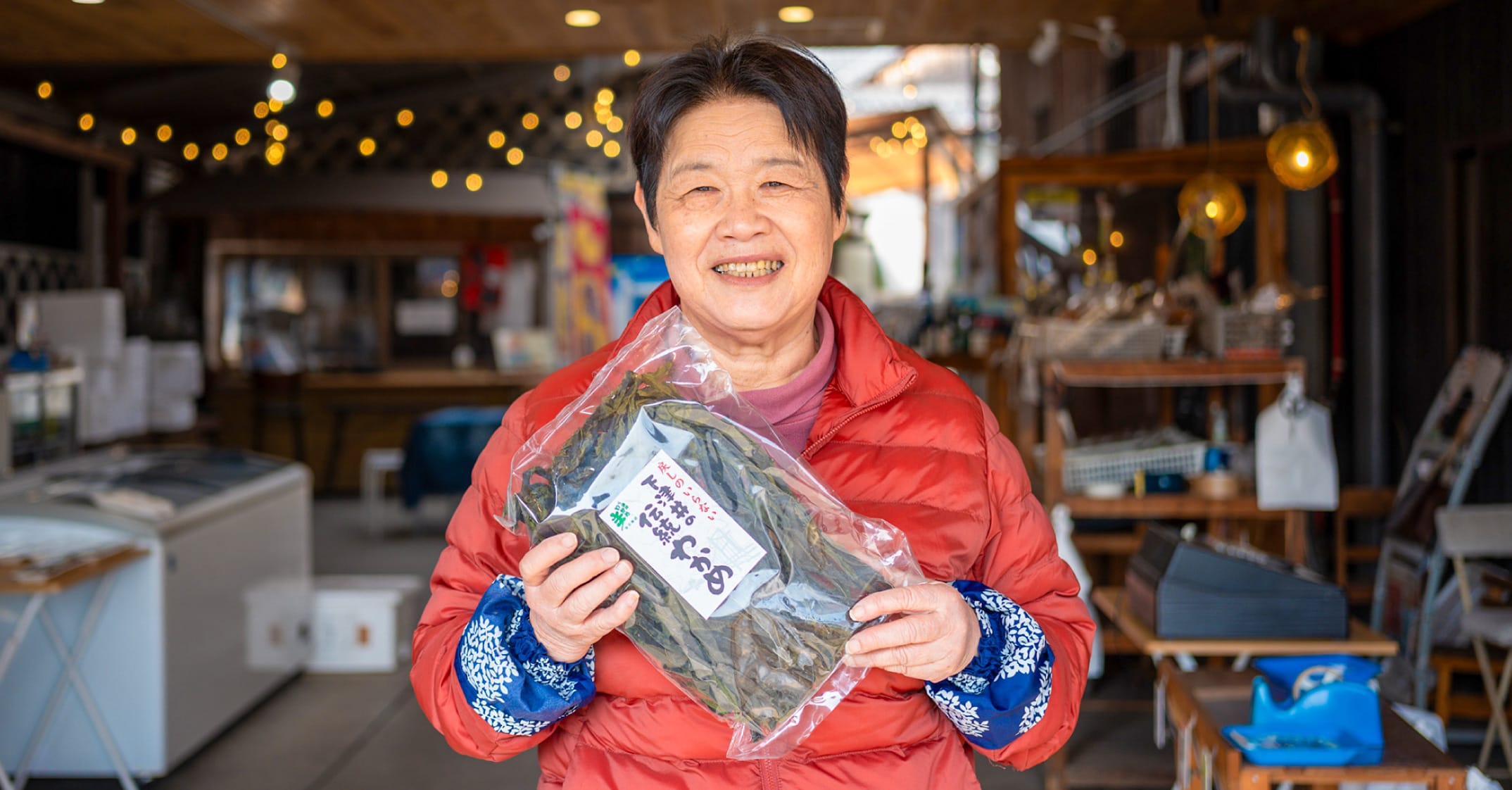 店主の余傳吉恵さん