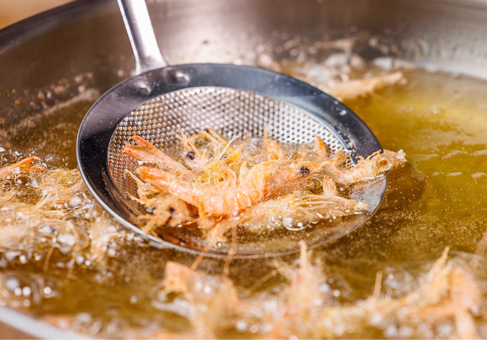 ガラエビの素揚げ