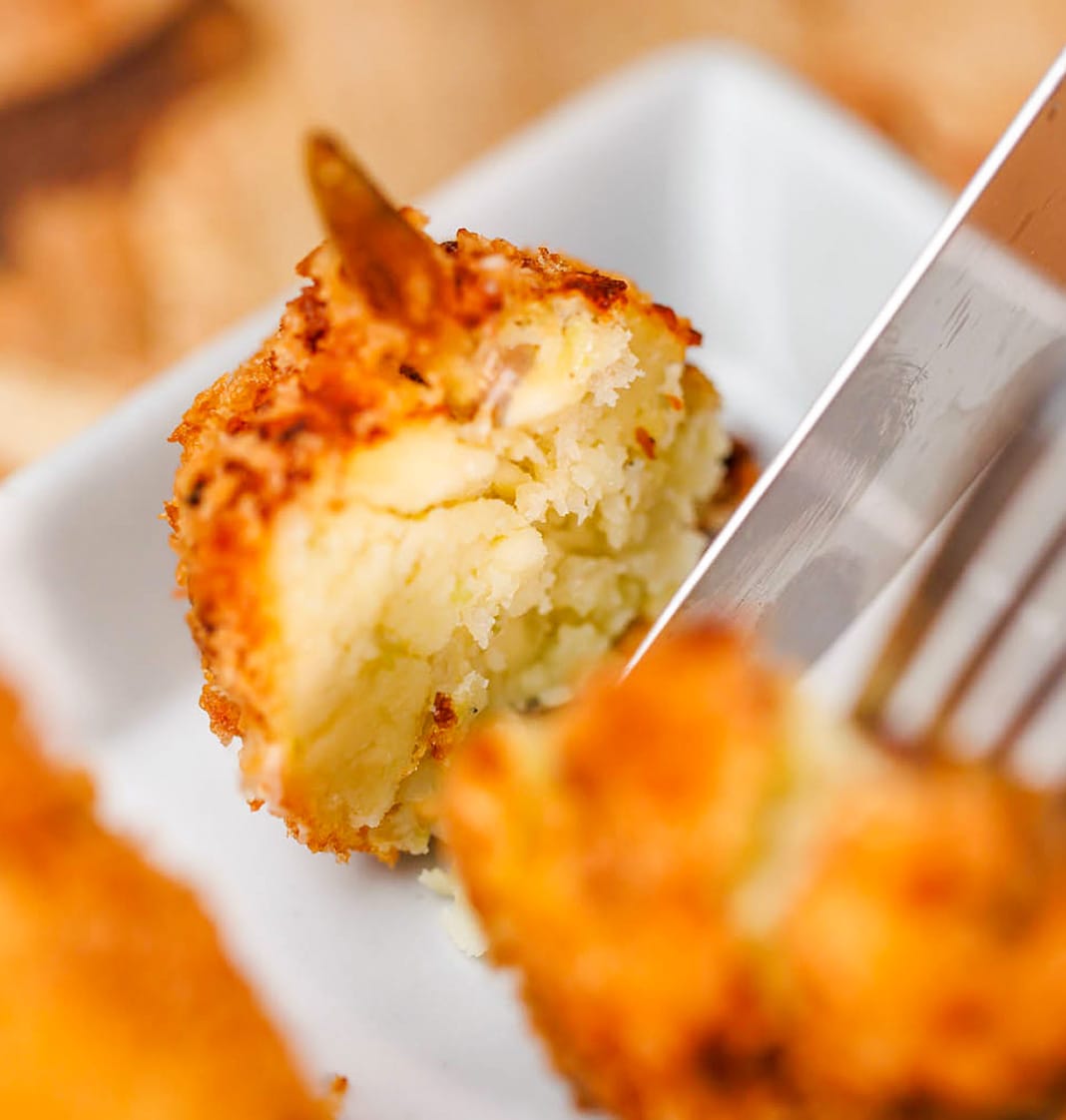 クワイのコロッケ