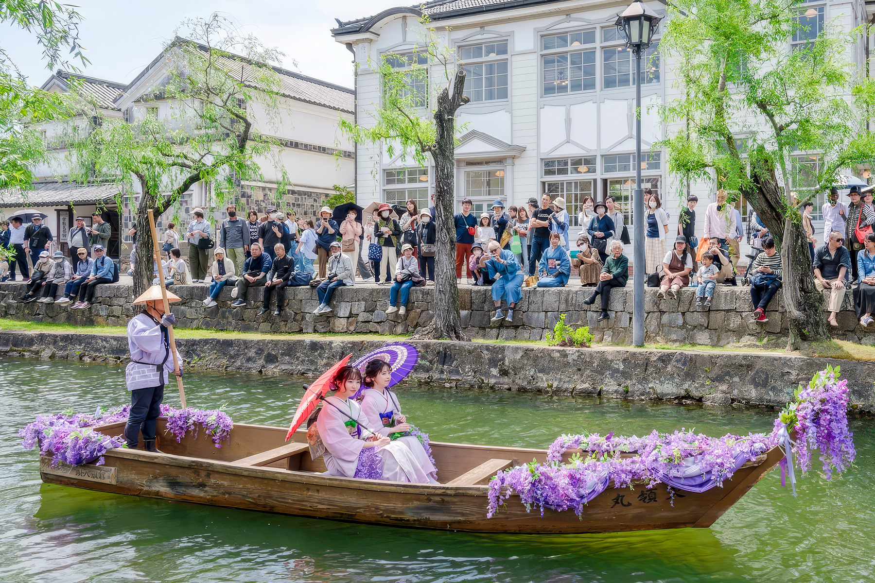 「ハートランド倉敷」瀬戸の花嫁・川舟流し