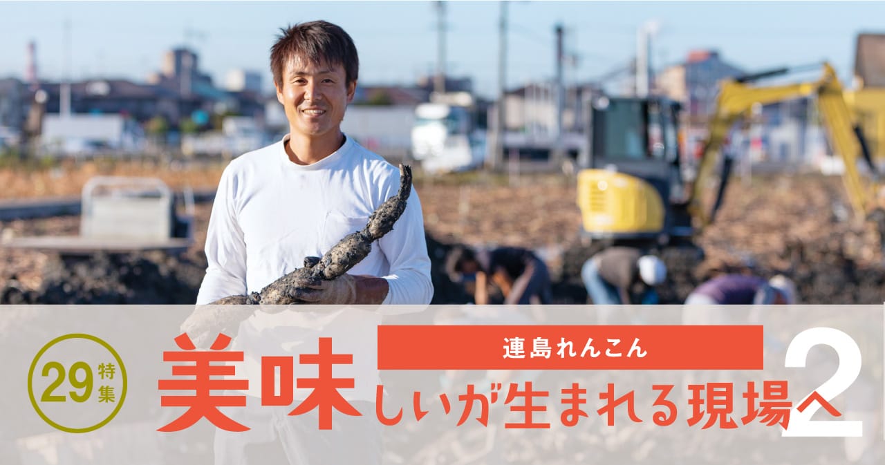特集29 連島れんこん／美味しいが生まれる現場へ2