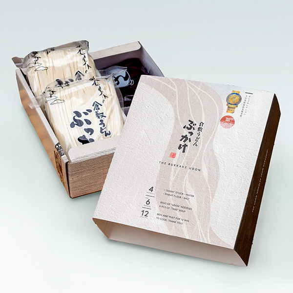 倉敷うどん ぶっかけふるいち お土産セット 6人前（半生タイプ）