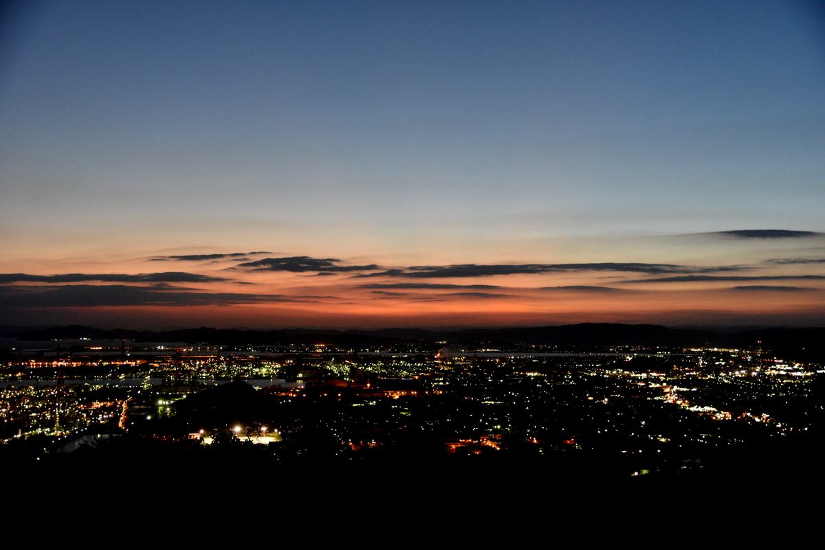 水島臨海工業地帯の夜景 – クラシキ文華