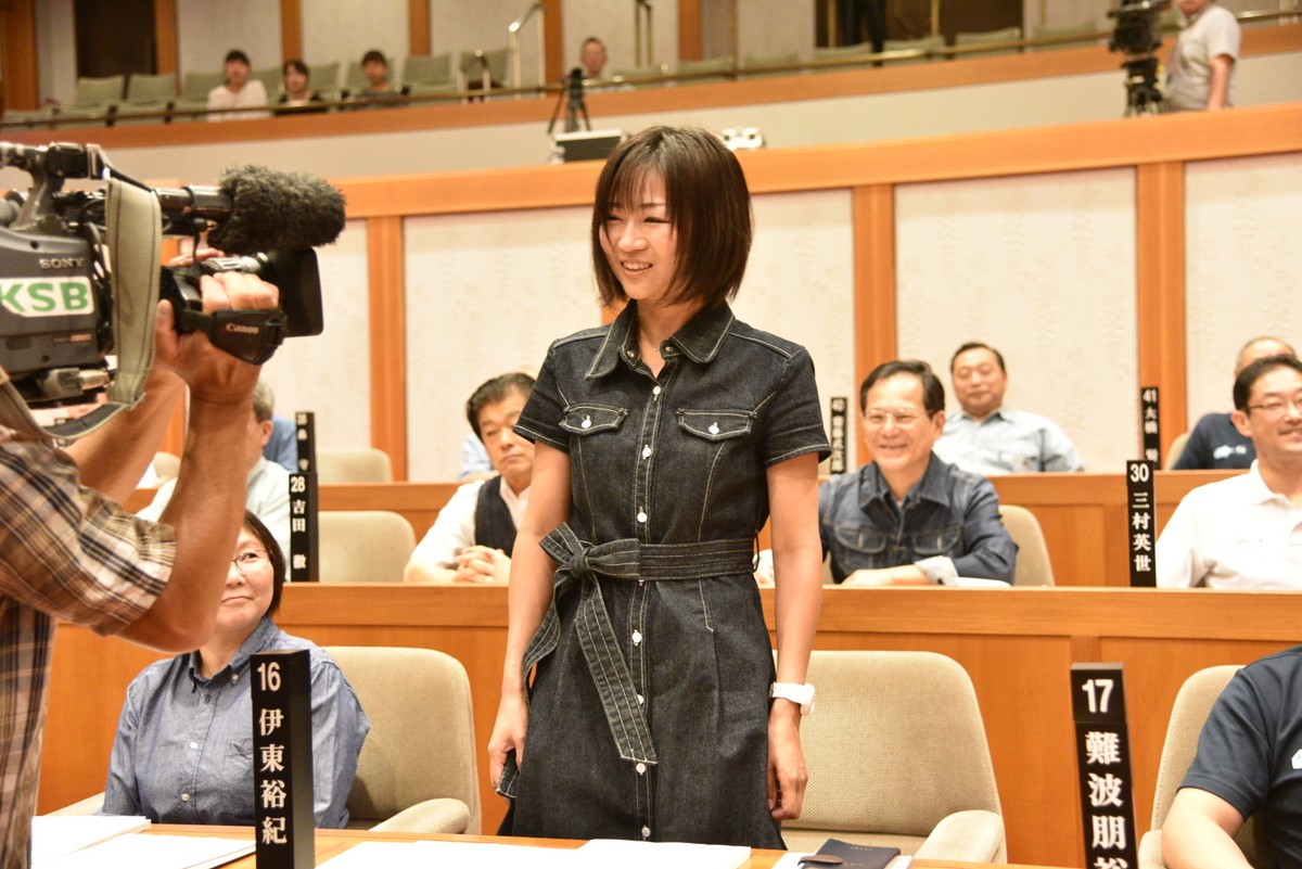 ９月定例市議会は「ジーンズ議会」！