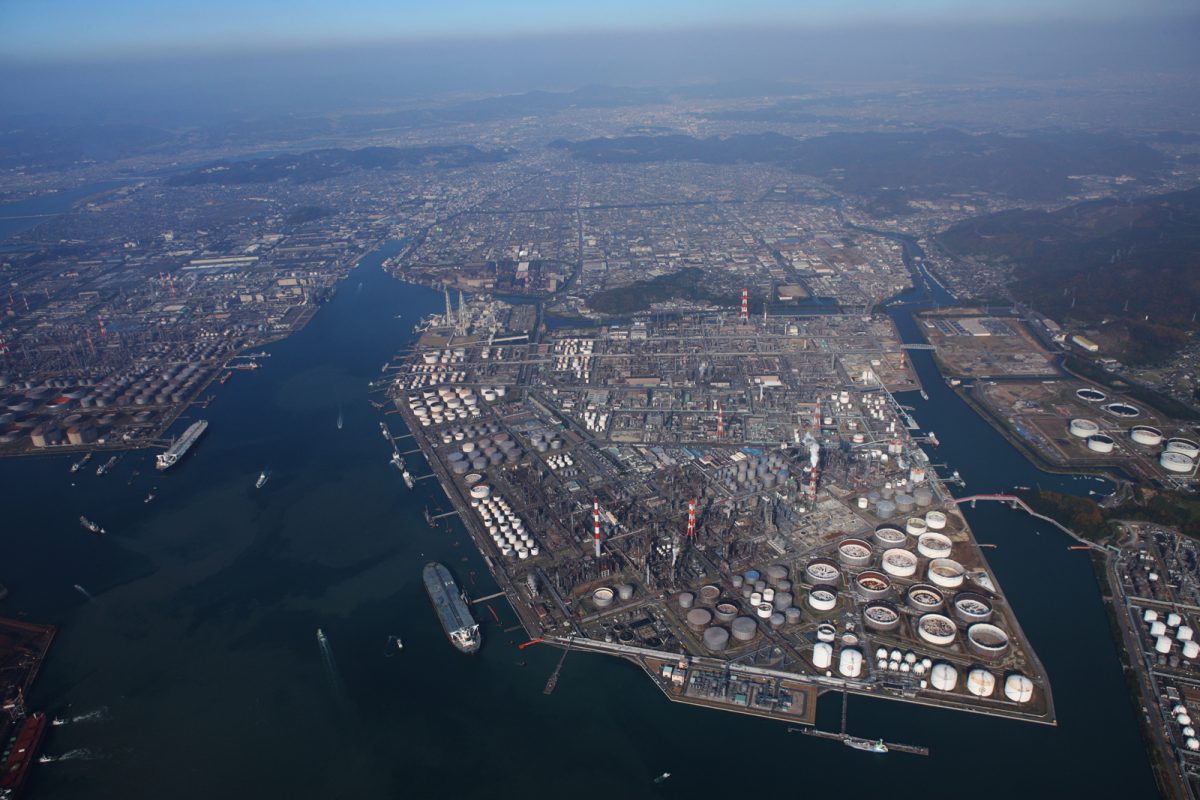 全国トップクラスの実力 水島臨海工業地帯