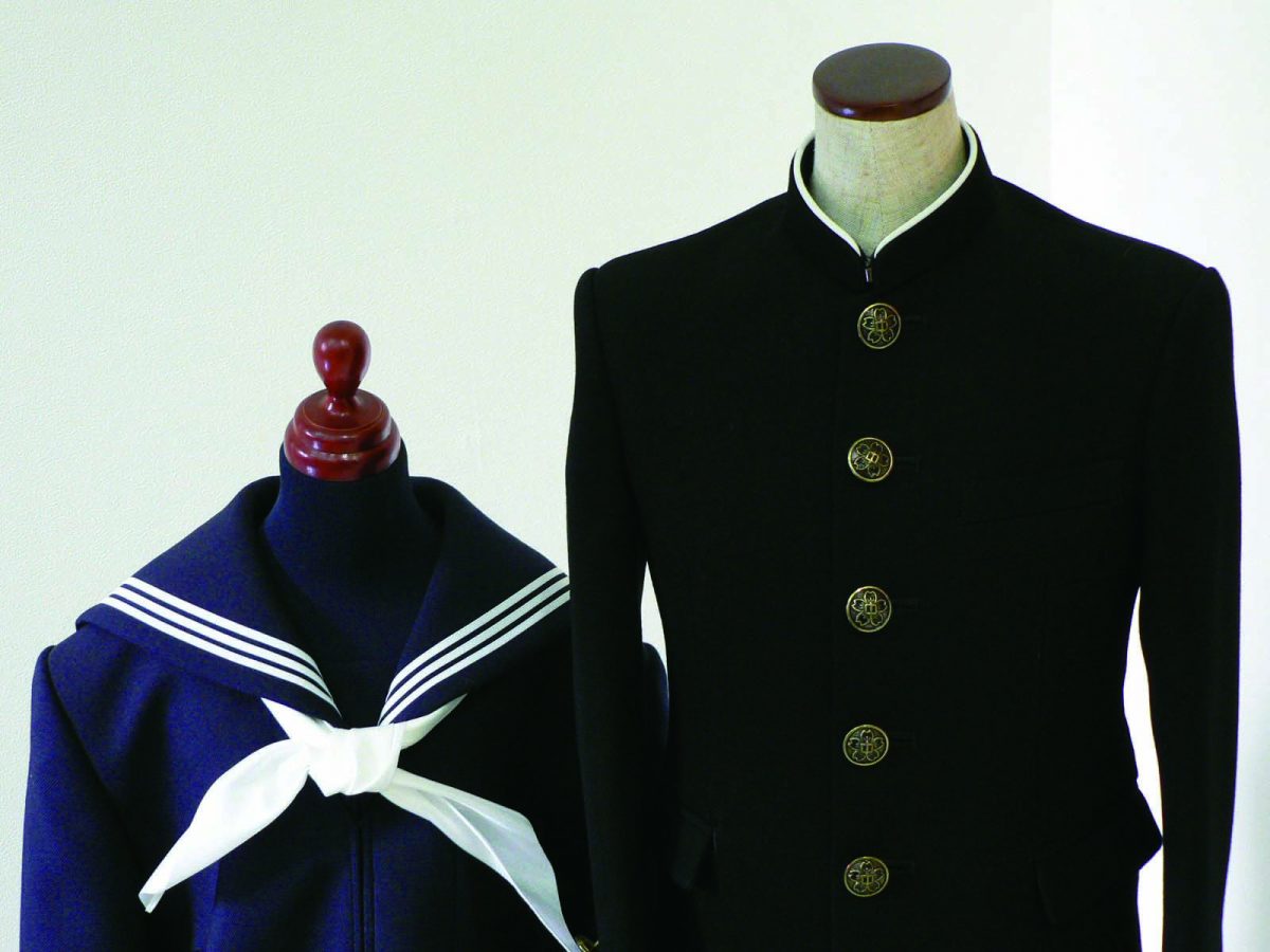 学生服生産日本一のまち