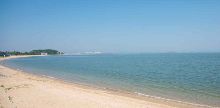 沙美海岸（沙美海水浴場）海開き
