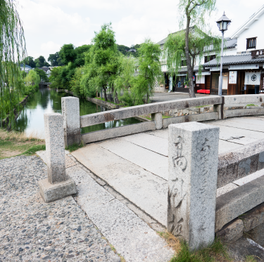 美観地区の今橋・中橋・高砂橋が映画「蔵のある街」のロケ地になりました 1-3