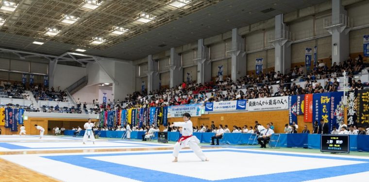 8月8日（金）からインターハイ空手道競技（倉敷市が主会場）が始まりました！ 1-1