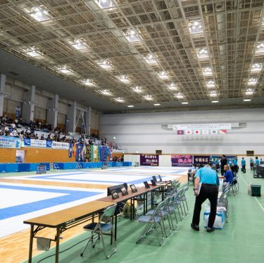 8月8日（金）からインターハイ空手道競技（倉敷市が主会場）が始まりました！ 1-3