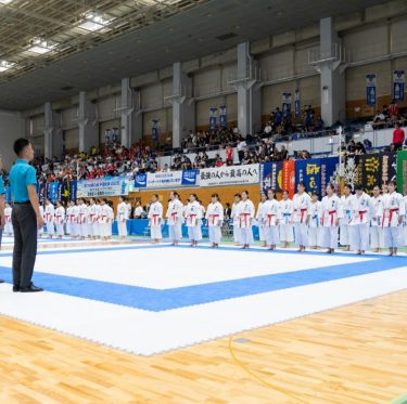 8月8日（金）からインターハイ空手道競技（倉敷市が主会場）が始まりました！ 1-2