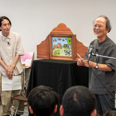 やべみつのり氏・矢部太郎氏との紙芝居親子トーク 1-1