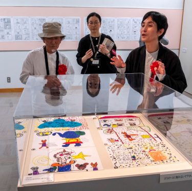 倉敷市立美術館特別展「やべみつのりと矢部太郎 ~『ぼくのお父さん』のふるさと・倉敷」の内覧会開催! 2-4