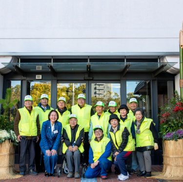 倉敷市役所本庁舎  門松設置 2-3