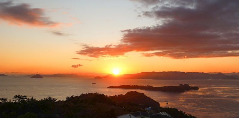 2026年 鷲羽山山頂からの初日の出